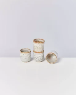 Motel a Miio Lua 4Er Set Becher Klein Beige| 4 Teilige Sets