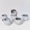 Motel a Miio Mae 6Er Set Tasse Gros Grau| Tassen & Becher Sets