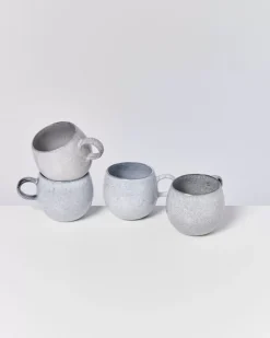 Motel a Miio Mae 4Er Set Tasse Gros Grau| 4 Teilige Sets