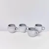 Motel a Miio Mae 4Er Set Tasse Klein Grau| 4 Teilige Sets