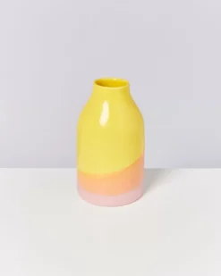 Motel a Miio Marisa Vase Gelb Rose| Marisa