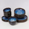 Motel a Miio Melides Black Scope - 24 Teiliges Set| Geschirr Sets