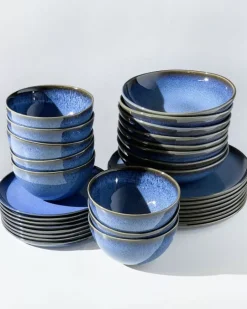 Motel a Miio Melides Blue - 32 Teiliges Set| Geschirr Sets