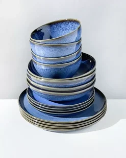 Motel a Miio Melides Blue - 16 Teiliges Set| Geschirr Sets