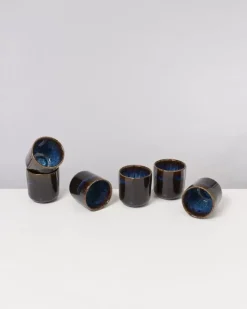 Motel a Miio Melides 6Er Set Becher Klein Black Scope| 6 Teilige Sets