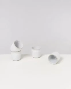 Motel a Miio Melides 4Er Set Becher Klein White| Tassen & Becher