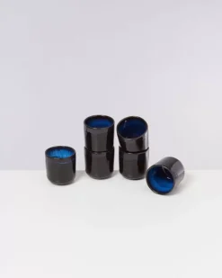 Motel a Miio Melides 6Er Set Becher Klein Deepseablue| 6 Teilige Sets