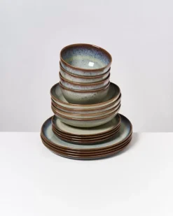 Motel a Miio Melides Forest Brown - 16 Teiliges Set| Geschirr Sets