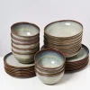 Motel a Miio Melides Forest Brown - 32 Teiliges Set| Geschirr Sets