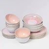 Motel a Miio Melides Rose - 24 Teiliges Set| Geschirr Sets