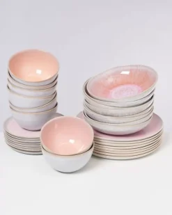 Motel a Miio Melides Rose - 32 Teiliges Set| Geschirr Sets