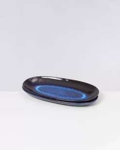 Motel a Miio Melides Servierplatte L Deepseablue| Servierplatten