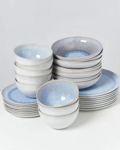 Motel a Miio Melides Stoneblue - 32 Teiliges Set| Geschirr Sets