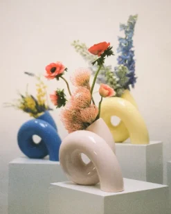 Motel a Miio X Ju Schnee Viparita Vase L Cornflower| Motel A Miio X Ju Schnee
