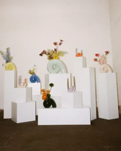 Motel a Miio X Ju Schnee Viparita Vase L Cornflower| Vasen