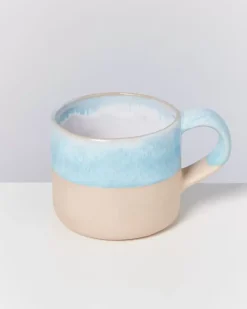 Motel a Miio Nodoa 4Er Set Tasse Blue Dipped| 4 Teilige Sets