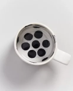 Motel a Miio Nodoa 6Er Set Tasse Schwarze Punkte| 6 Teilige Sets
