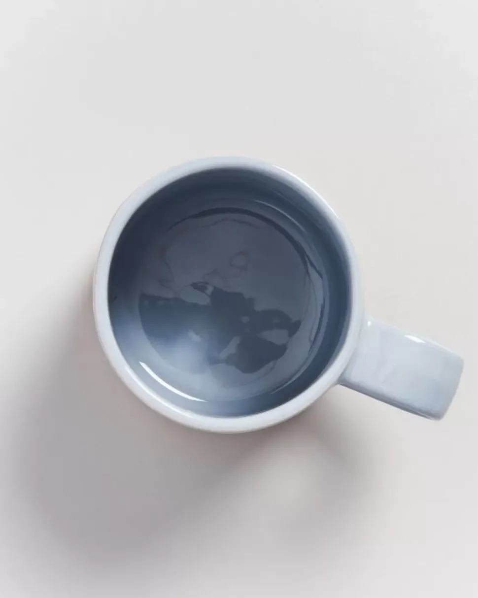 Motel a Miio Nodoa Tasse Grau Weis Gestreift| Tassen & Becher