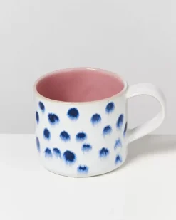 Motel a Miio Nodoa Tasse Rosa Mit Punkten| Große Tassen