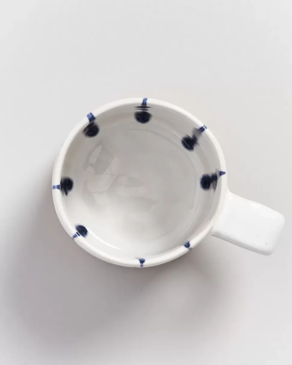 Motel a Miio Nodoa Tasse Weis Blau| Tassen & Becher