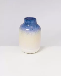 Motel a Miio Nuno Vase L Blau Rosa Gesprenkelt| Nuno L