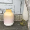 Motel a Miio Nuno Vase L Gelb Rosa Gesprenkelt| Nuno L