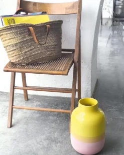 Motel a Miio Nuno Vase L Gelb Rose| Nuno L