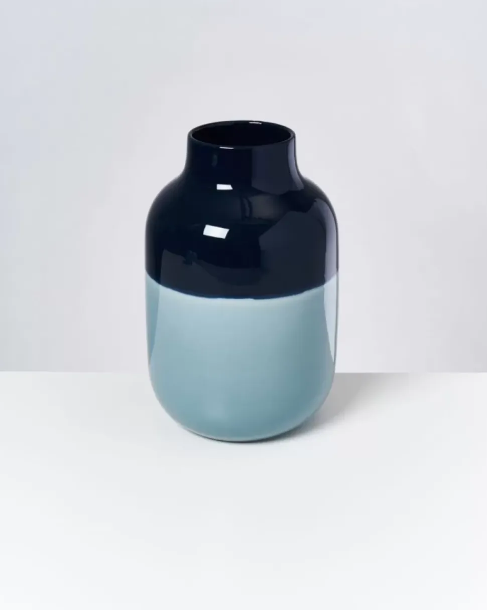 Motel a Miio Nuno Vase L Navy Hellblau| Nuno L