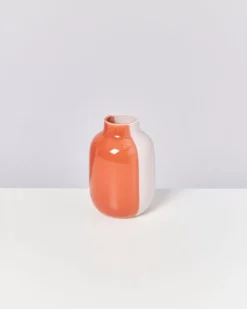 Motel a Miio Nuno Vase M Half Coral Rose| Nuno M