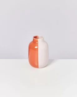 Motel a Miio Nuno Vase M Half Coral Rose| Vasen