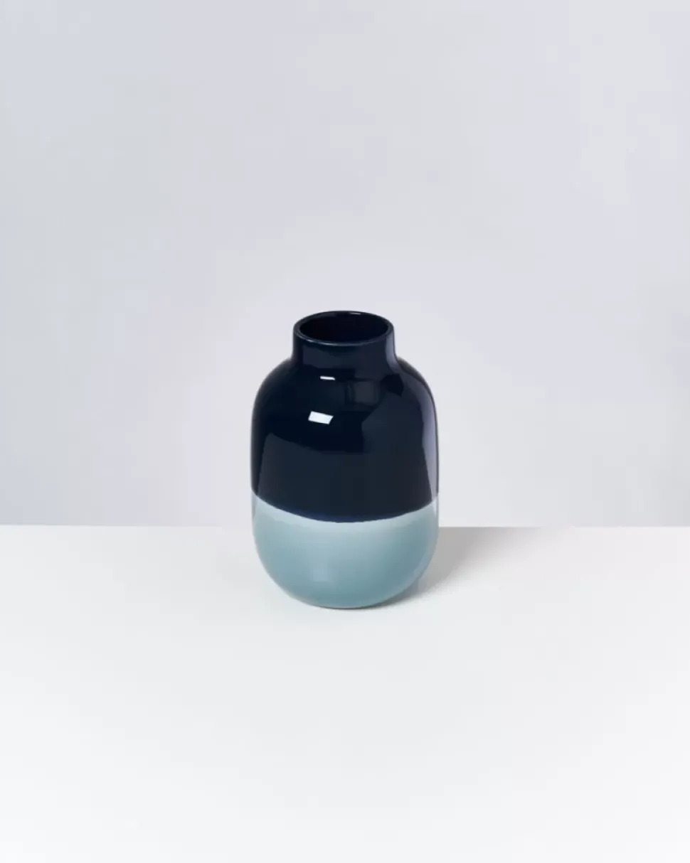 Motel a Miio Nuno Vase M Navy Hellblau| Nuno M
