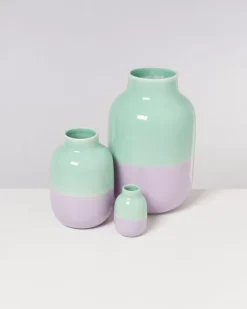 Motel a Miio Nuno Vase M Pastellmint Lila| Vasen