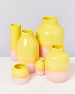 Motel a Miio Nuno Vase S Gelb Rose| Nuno S