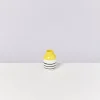Motel a Miio Nuno Vase S Gelb Schwarz Gestreift| Nuno S