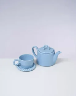 Motel a Miio Seia Teekanne Flor Hellblau| Teekannen