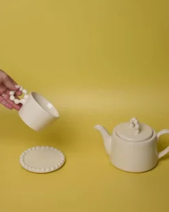 Motel a Miio Seia Untertasse Flor Sand| Tassen & Becher