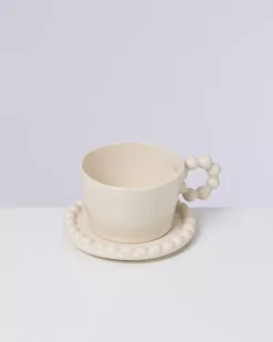 Motel a Miio Seia Untertasse Flor Sand| Tassen & Becher
