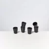 Motel a Miio Turmalina 6Er Set Espressobecher Schwarz| 6 Teilige Sets