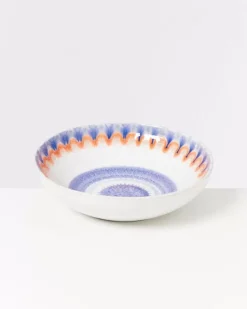 Motel a Miio Verao Blau Orange - 24 Teiliges Set| Geschirr Sets