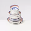 Motel a Miio Verao Blau Orange - 16 Teiliges Set| Geschirr Sets