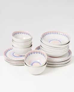 Motel a Miio Verao Rosa Blau -24 Teiliges Set| 24 Teilige Sets