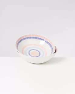 Motel a Miio Verao Servierschale Gros Flach Rosa Blau| Servierschalen